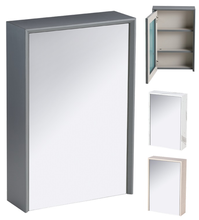 RUBINE PVC Mirror Cabinet RMC-ACO-4060D1